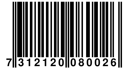 7 312120 080026