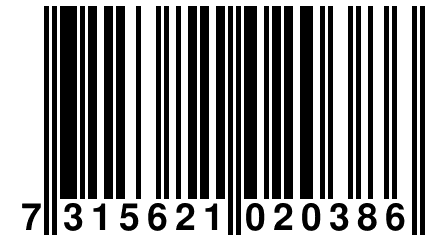 7 315621 020386