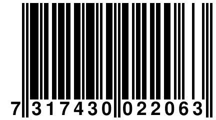 7 317430 022063
