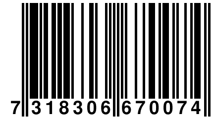 7 318306 670074