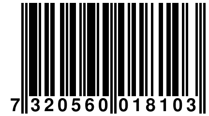 7 320560 018103