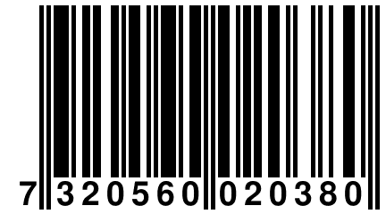 7 320560 020380