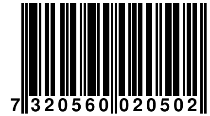 7 320560 020502