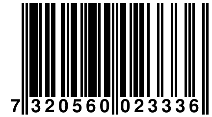 7 320560 023336