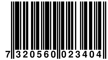 7 320560 023404