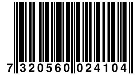 7 320560 024104