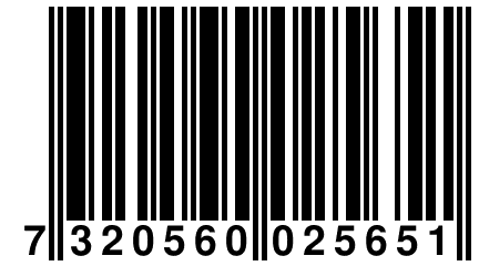 7 320560 025651