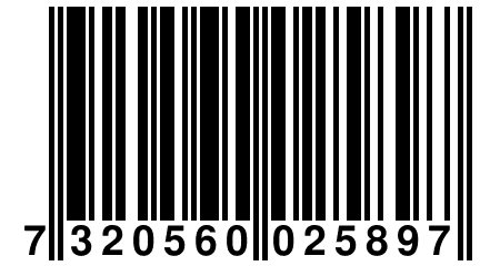 7 320560 025897