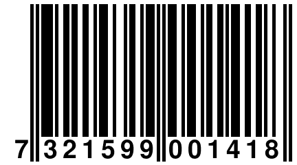 7 321599 001418