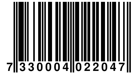 7 330004 022047