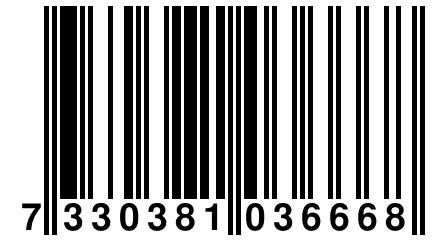 7 330381 036668