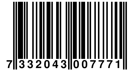 7 332043 007771