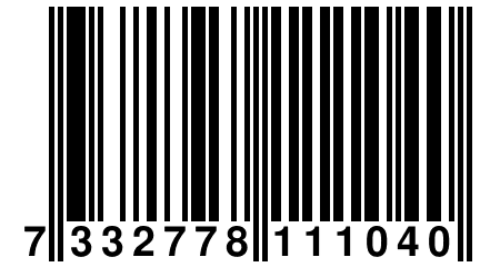 7 332778 111040