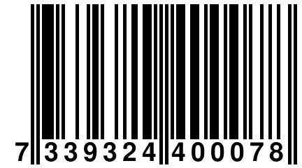 7 339324 400078