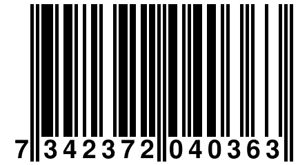 7 342372 040363