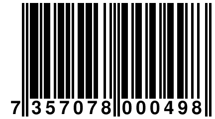 7 357078 000498