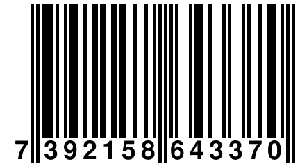 7 392158 643370