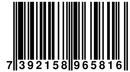 7 392158 965816