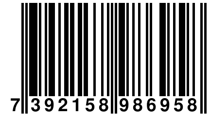 7 392158 986958