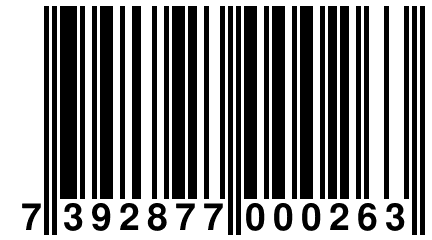 7 392877 000263