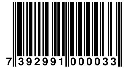 7 392991 000033