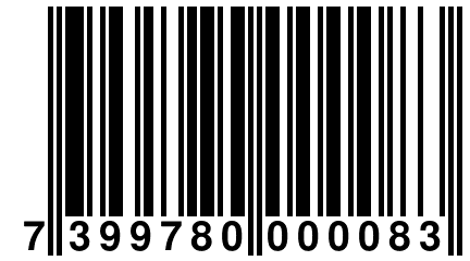 7 399780 000083