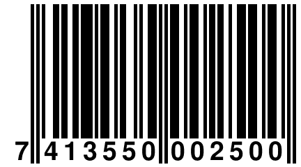 7 413550 002500