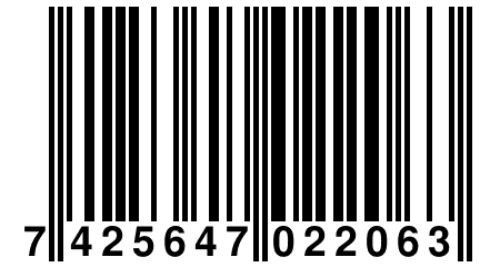 7 425647 022063
