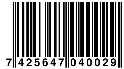 7 425647 040029