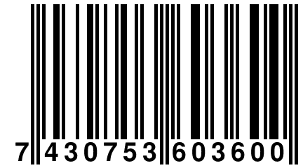 7 430753 603600