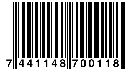 7 441148 700118