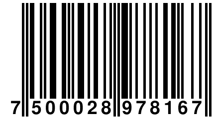 7 500028 978167