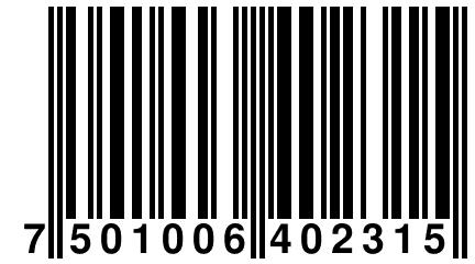 7 501006 402315