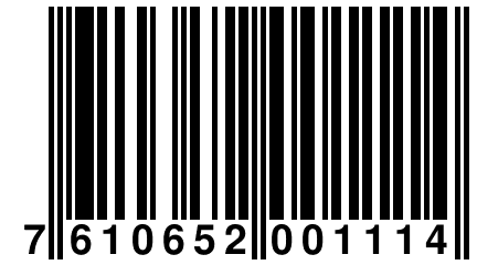 7 610652 001114