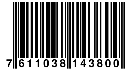 7 611038 143800