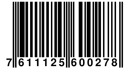 7 611125 600278