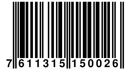 7 611315 150026