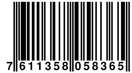 7 611358 058365