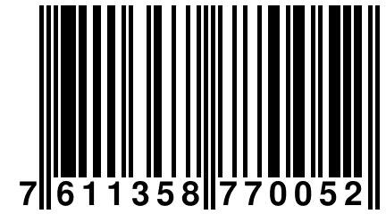 7 611358 770052