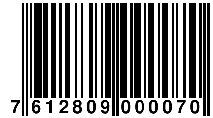 7 612809 000070