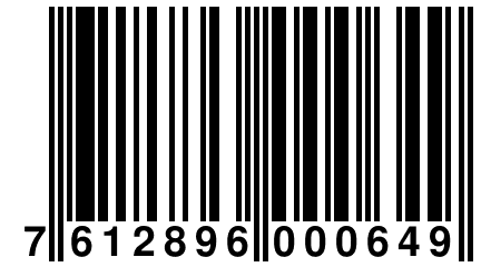 7 612896 000649