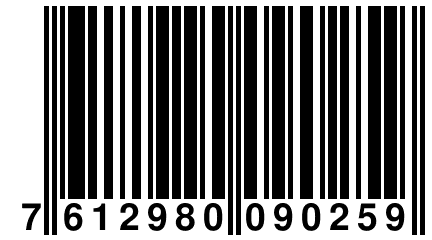 7 612980 090259