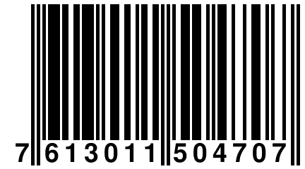 7 613011 504707