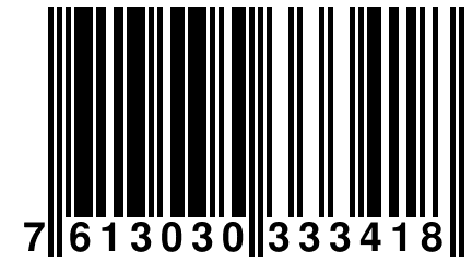 7 613030 333418