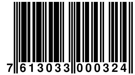 7 613033 000324