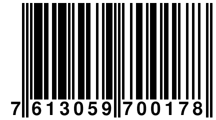 7 613059 700178