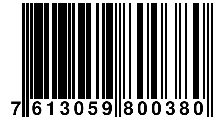 7 613059 800380