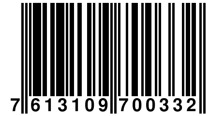 7 613109 700332