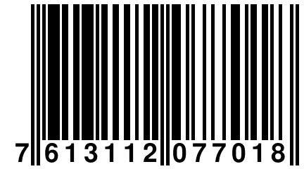 7 613112 077018