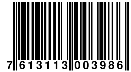 7 613113 003986